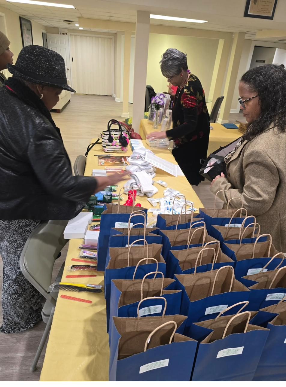 Community outreach - preparing care packages