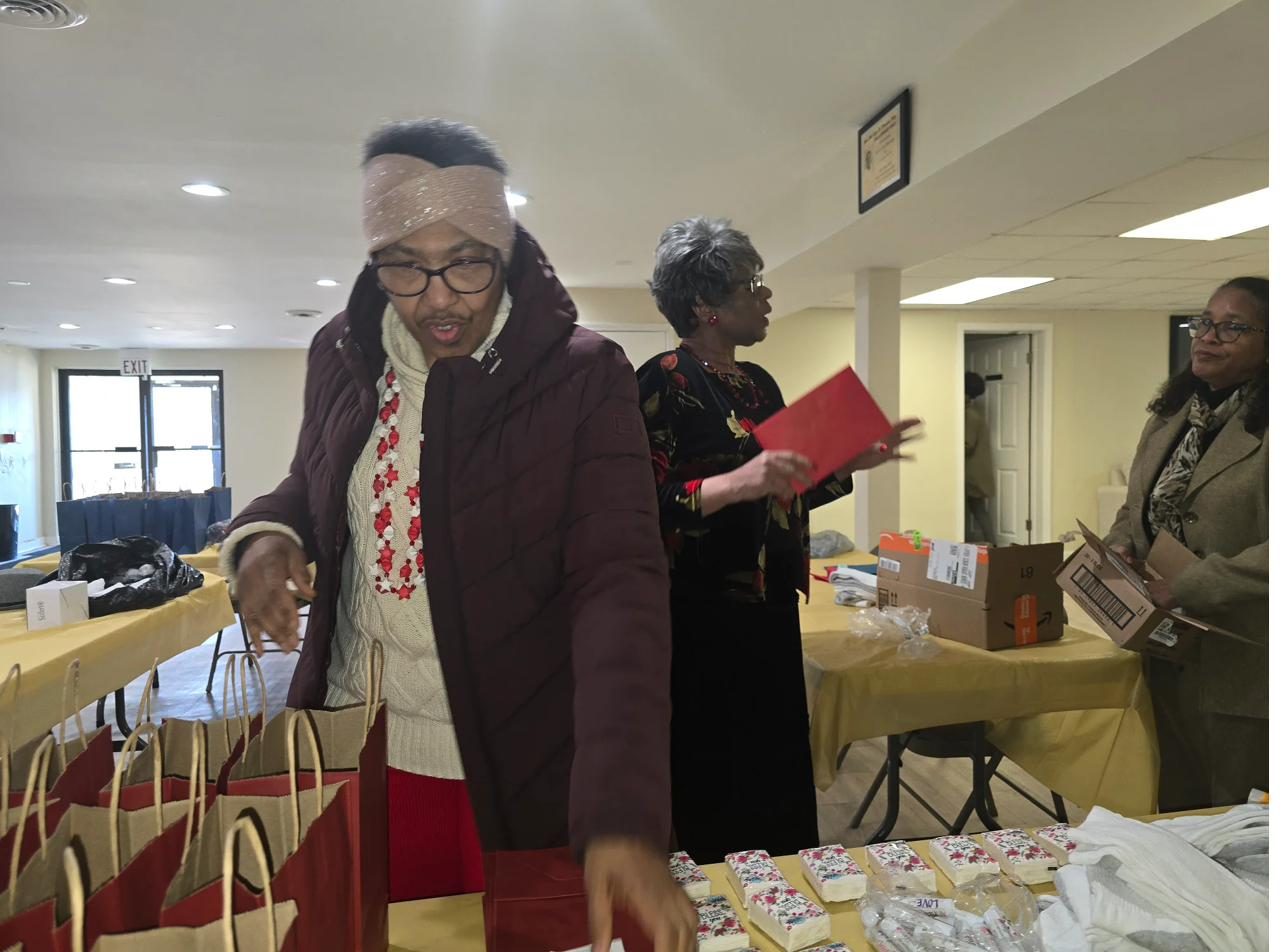 Community outreach - volunteers serving